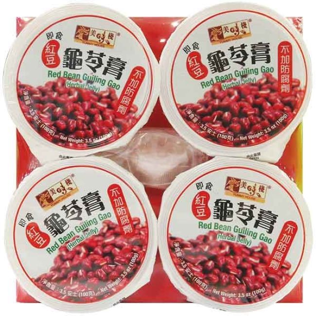 Yummy House Rode Bonen Guiling Gao Herbal Gelei 4x100g