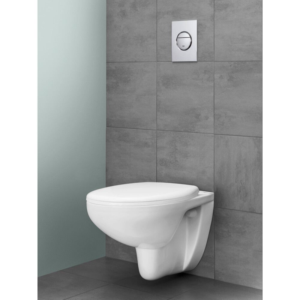 TOALETT GROHE VEGGHENGT 5-I-1 SETT SOLIDO + WC-SKÅL BAU