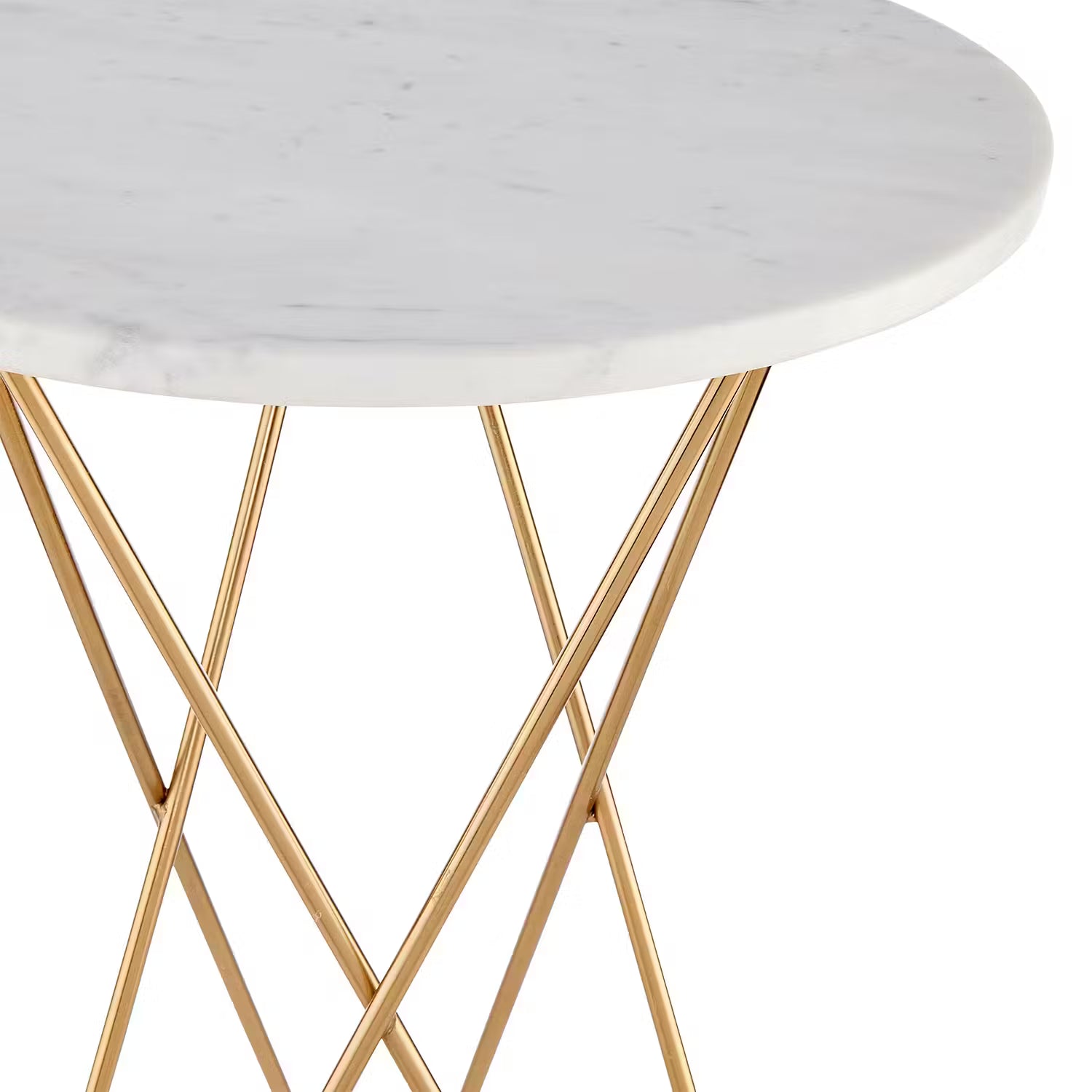 MONROE Beistelltisch Marmor