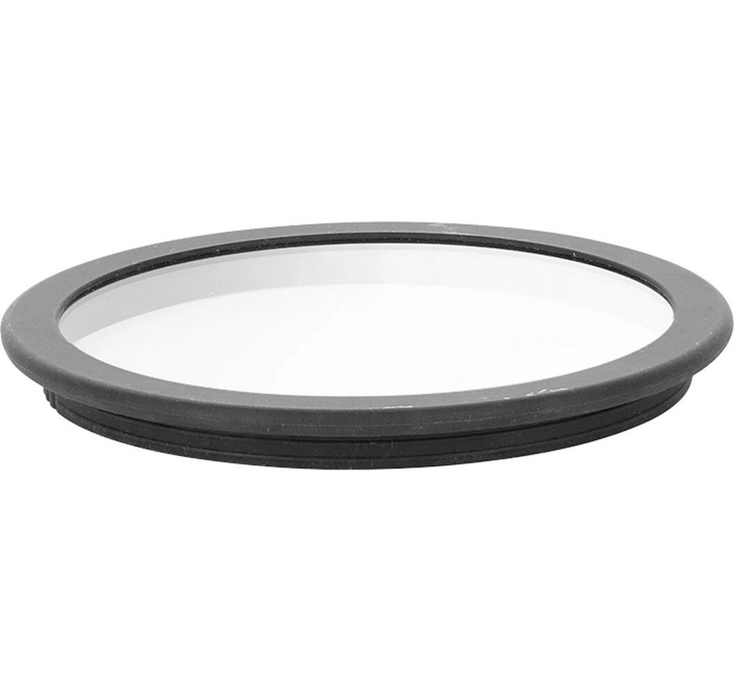Edelstahl-Schüsseln mit Glasdeckel 3 Stück, Schwarz/SilberSchüssel-Set mit Glasdeckel