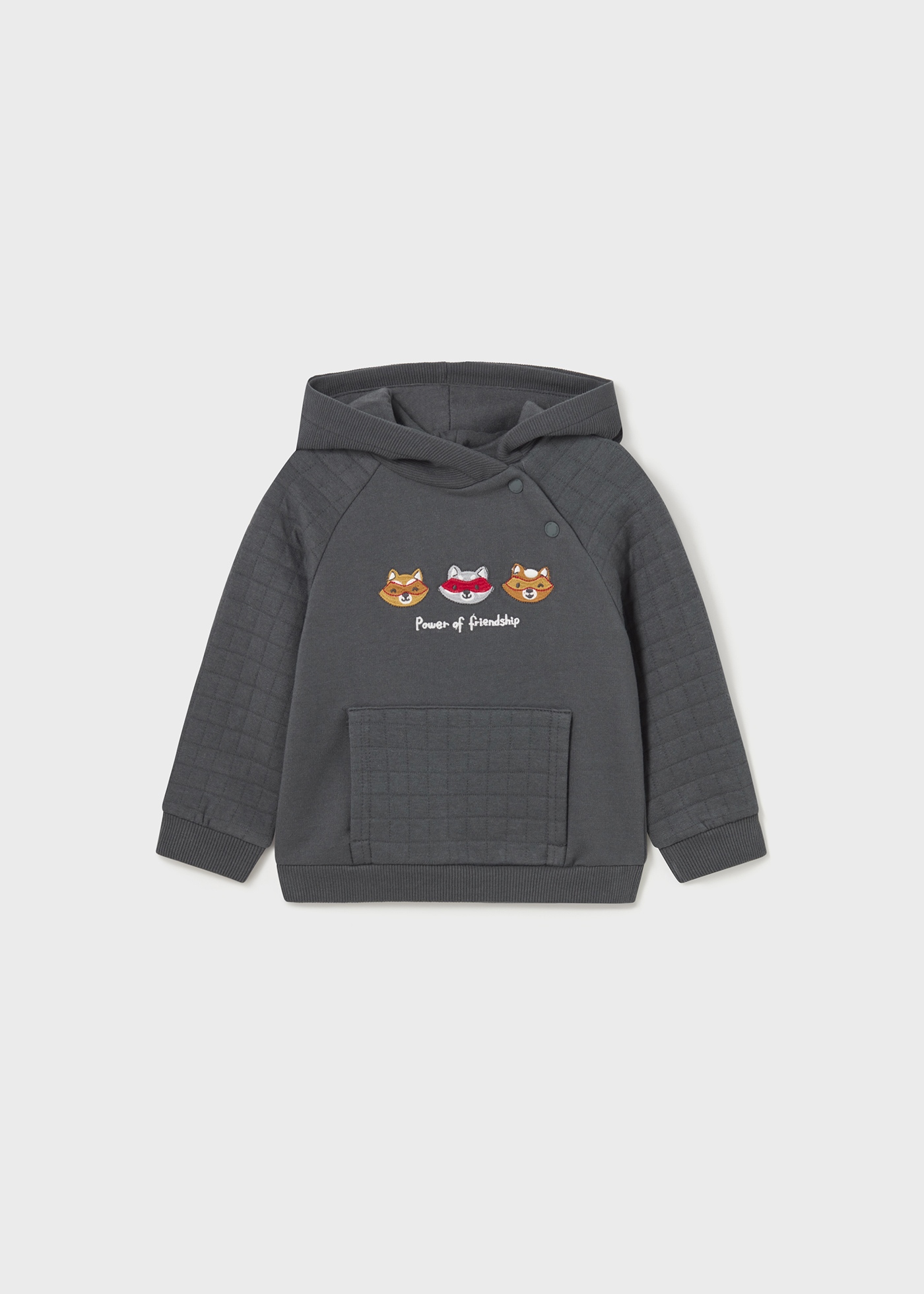Moletom com capuz para bebê