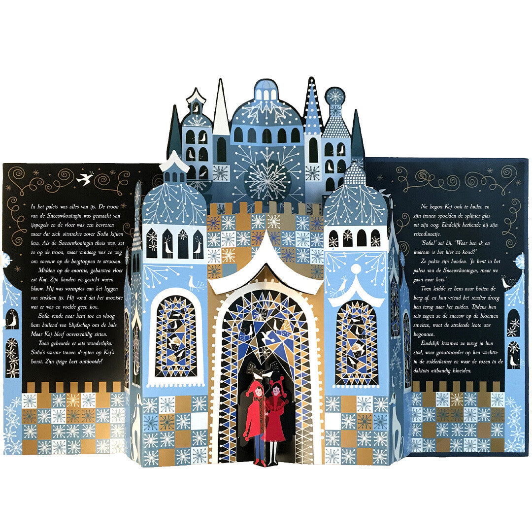Christofoor pop-up boek de sneeuwkoningin