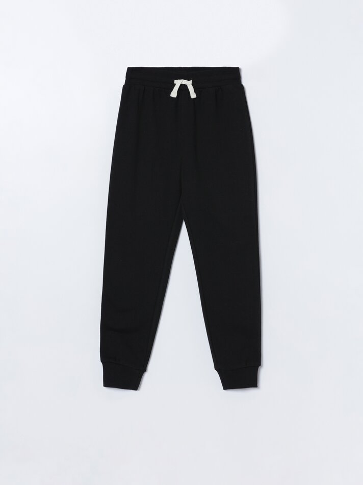 Conjunto com 2 calças de moletom básicas - pretas