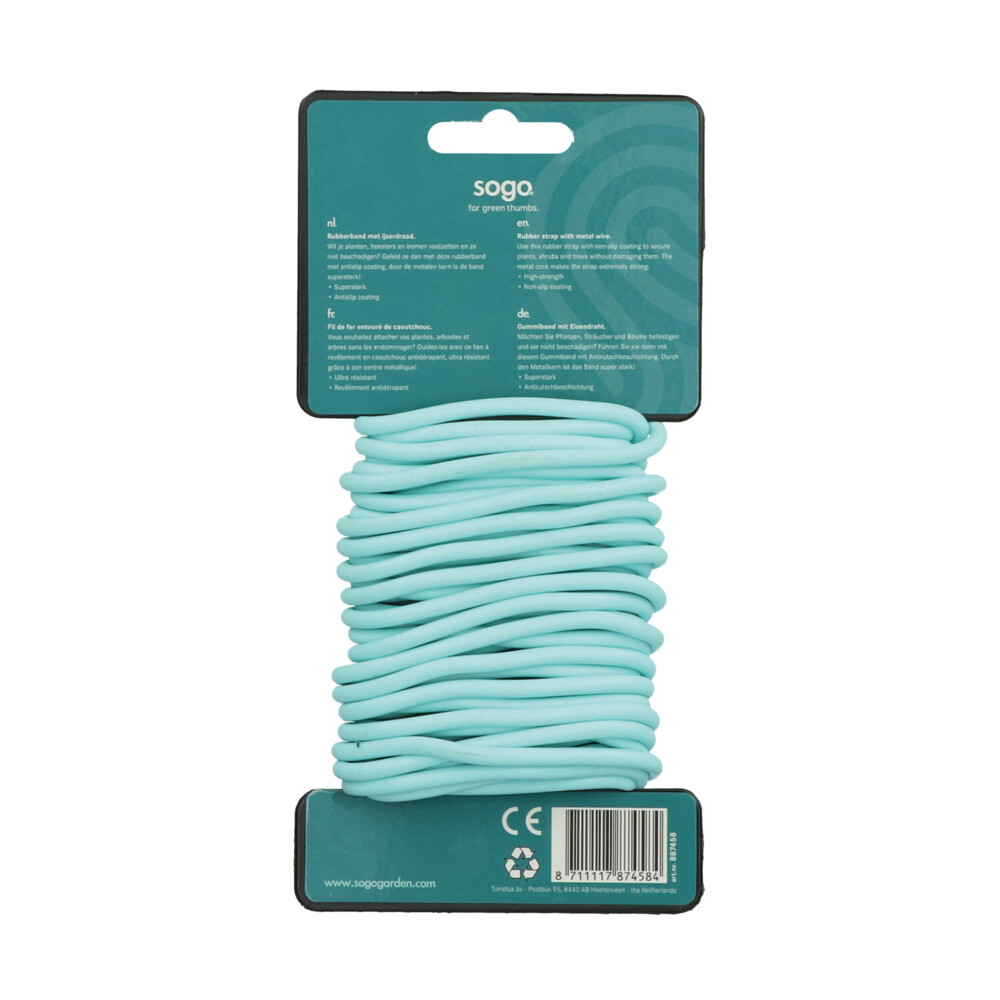 SOGO Rubberband met Ijzerdraad 7 m