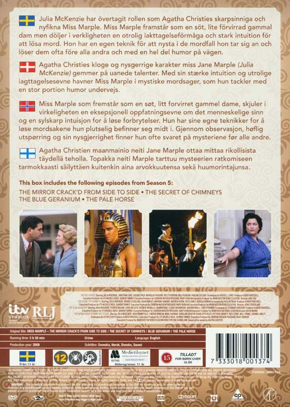 Miss Marple - Boks 5 - DVD
