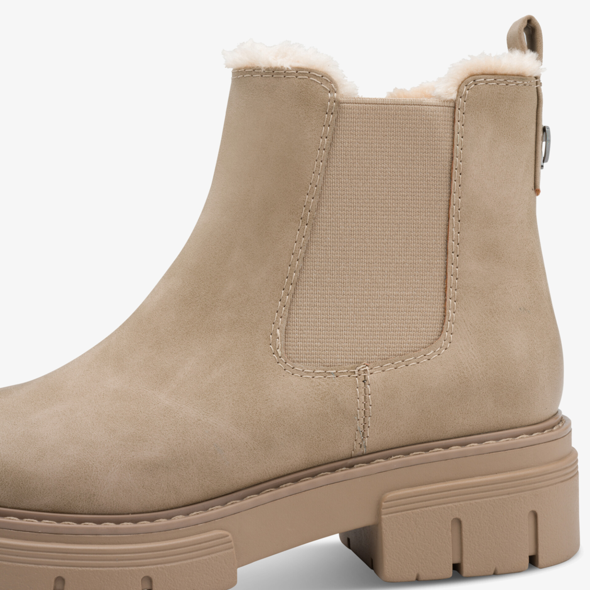MARCO TOZZI Damen Chelsea Boots beige