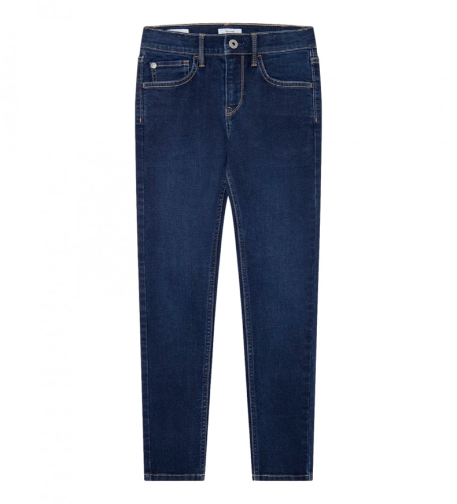 Calça jeans skinny azul marinho escura Pepe Jeans Teo