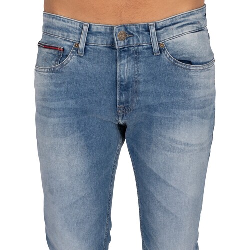 Tommy Jeans - Vaqueros Slim Scanton Azul