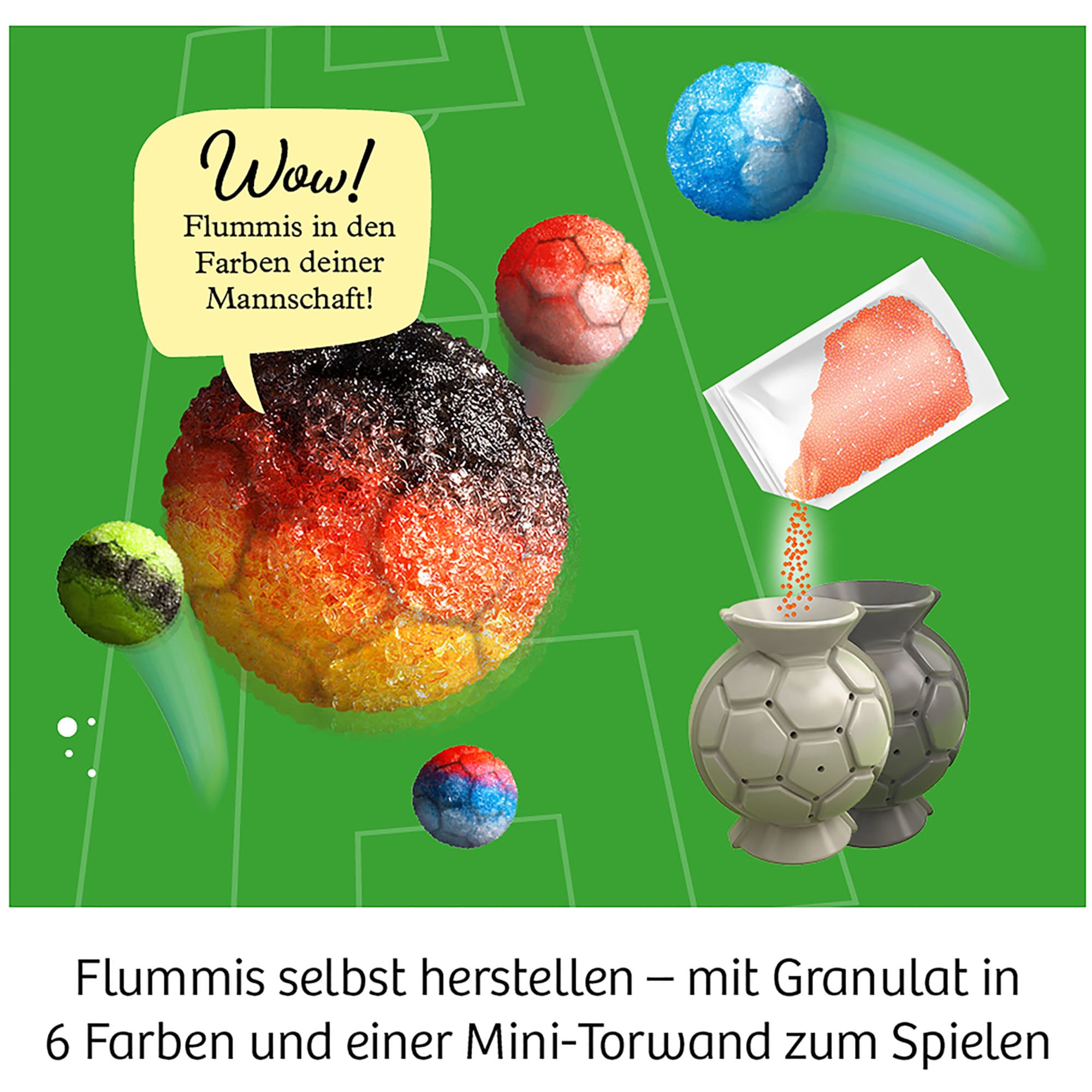 Kosmos Experimentierkasten Fußball-Flummis