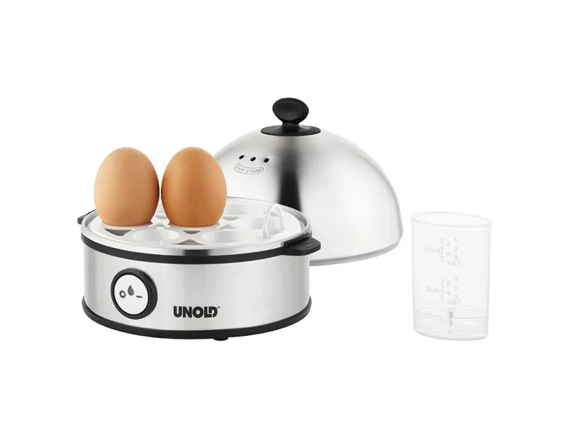 UNOLD 38626 Edel - Æggekoger - 360 W - rustfrit stål/sort