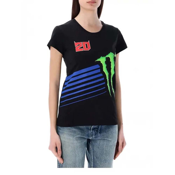 Fabio Quartararo - T-shirt femme Dual FQ20 Monster Noir / Vert