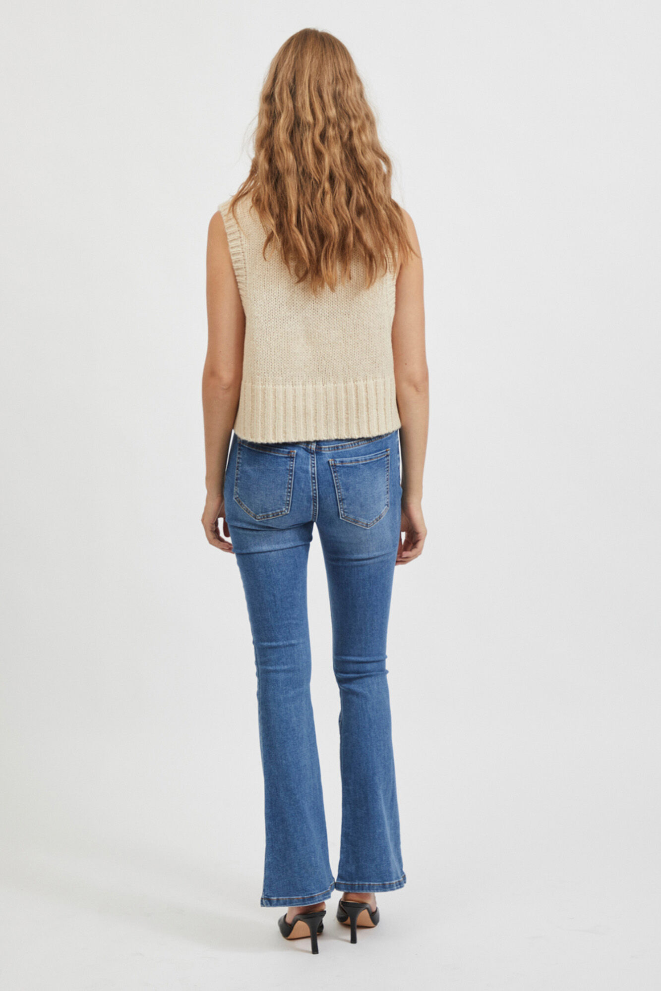 Calça jeans feminina - Azul