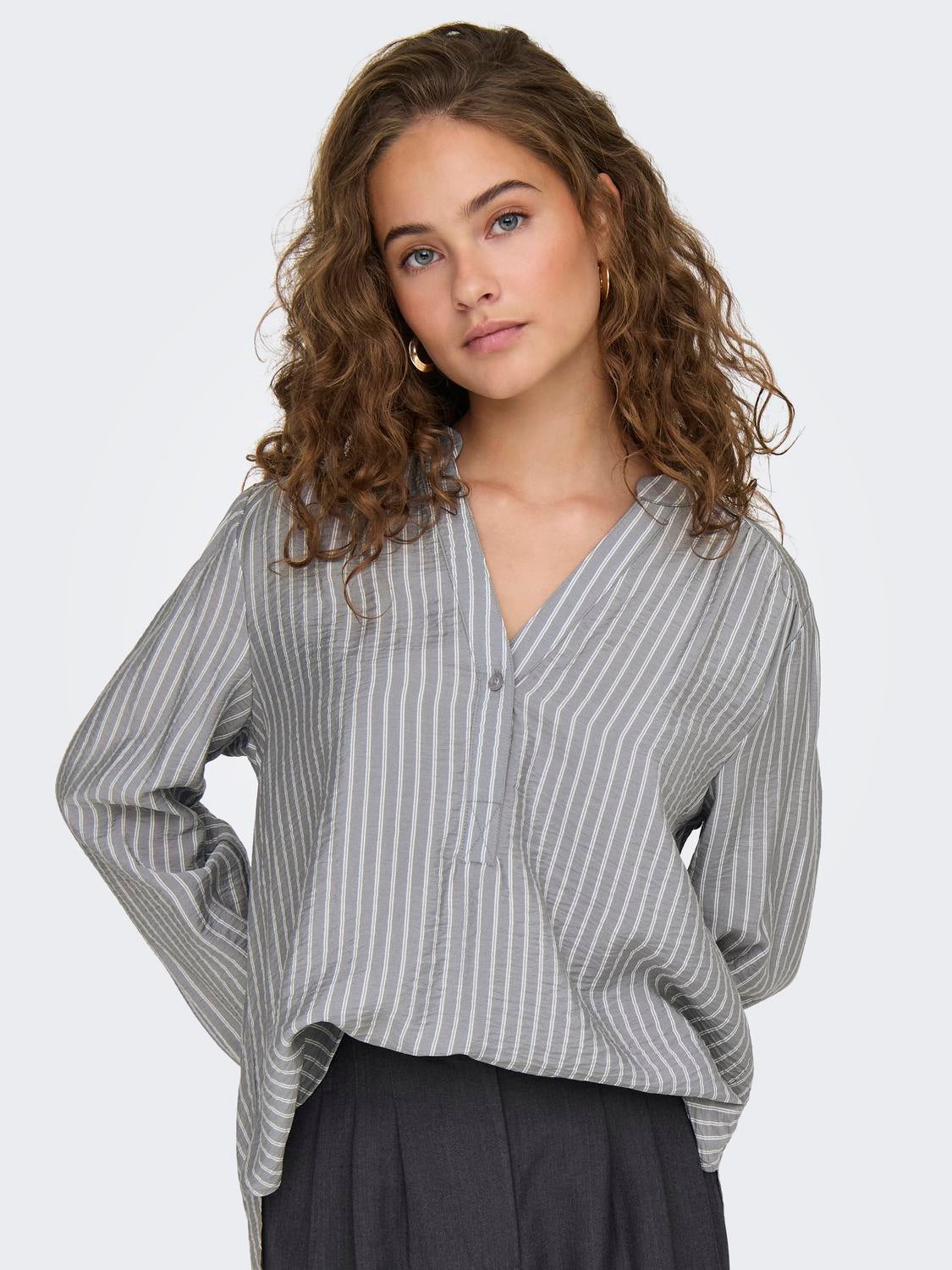 JDYBARBARA Hemd Ultimate Grey