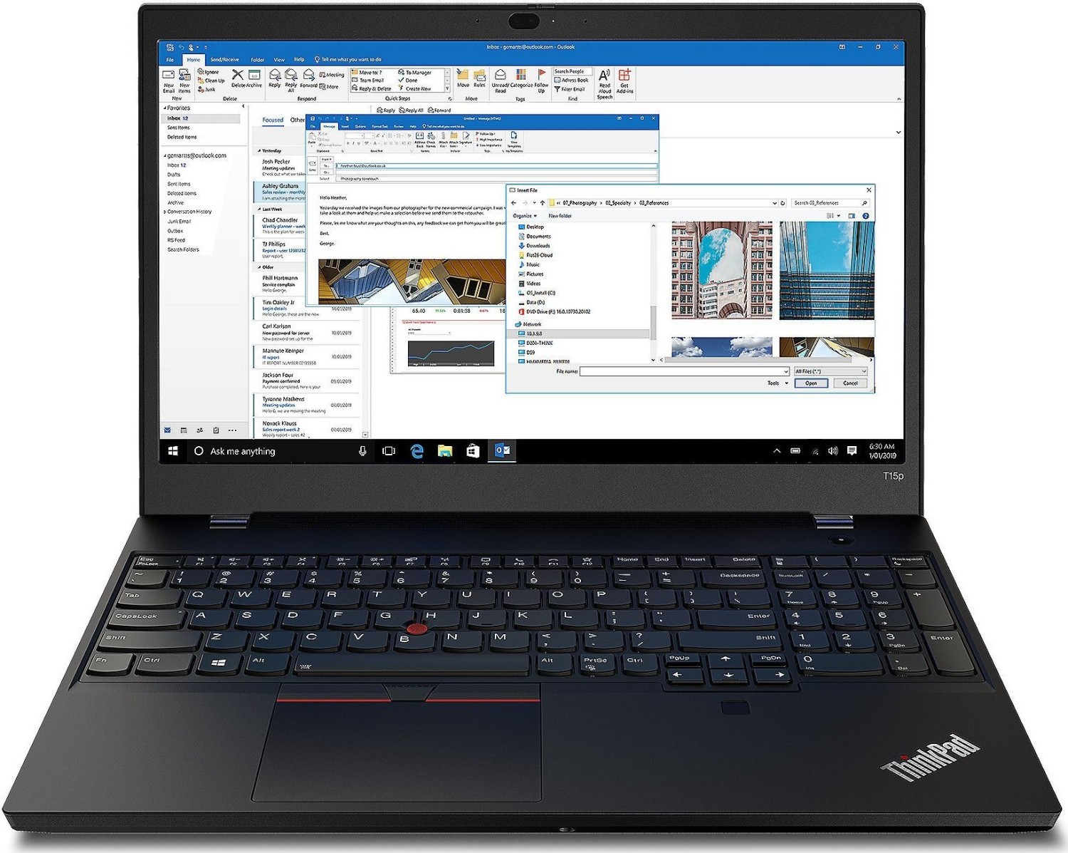Lenovo ThinkPad T15p | i7-10750H | 15.6