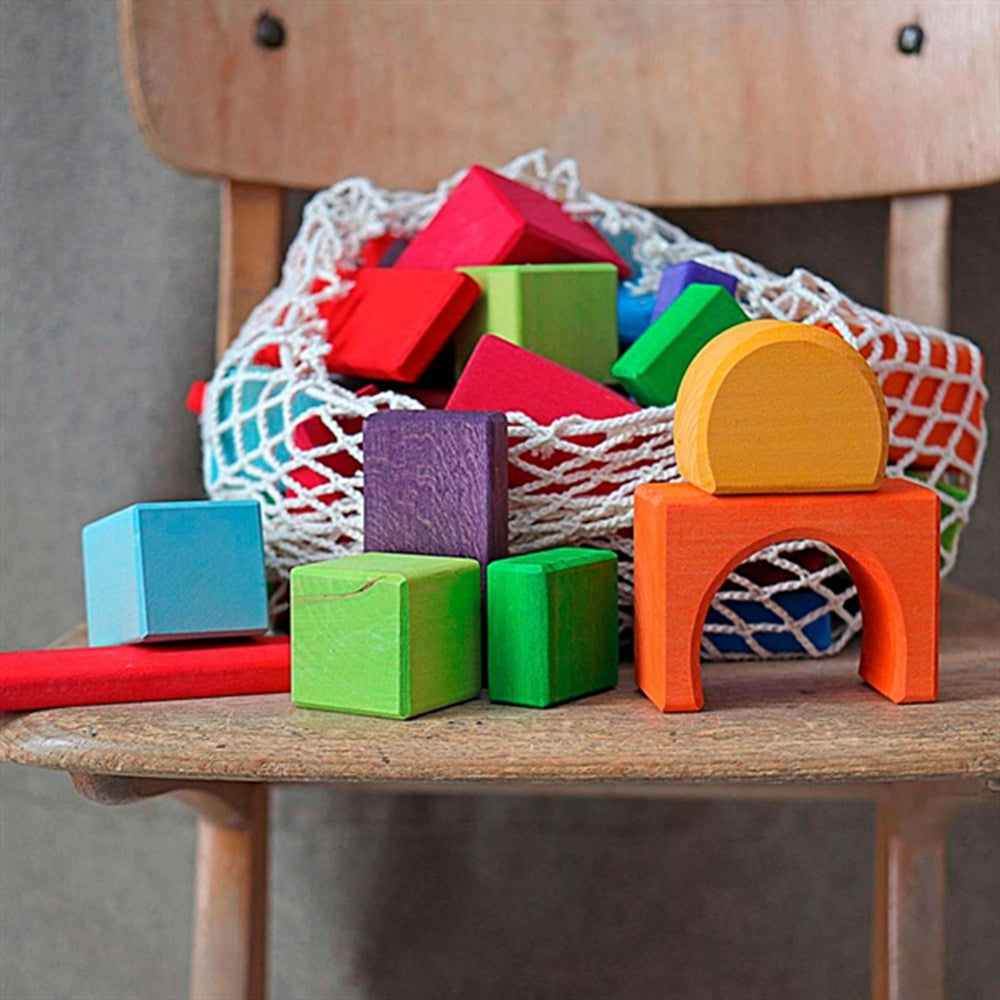 Klodser Colored Geo-Blocks - GRIMM´S → Luksusbaby.dk