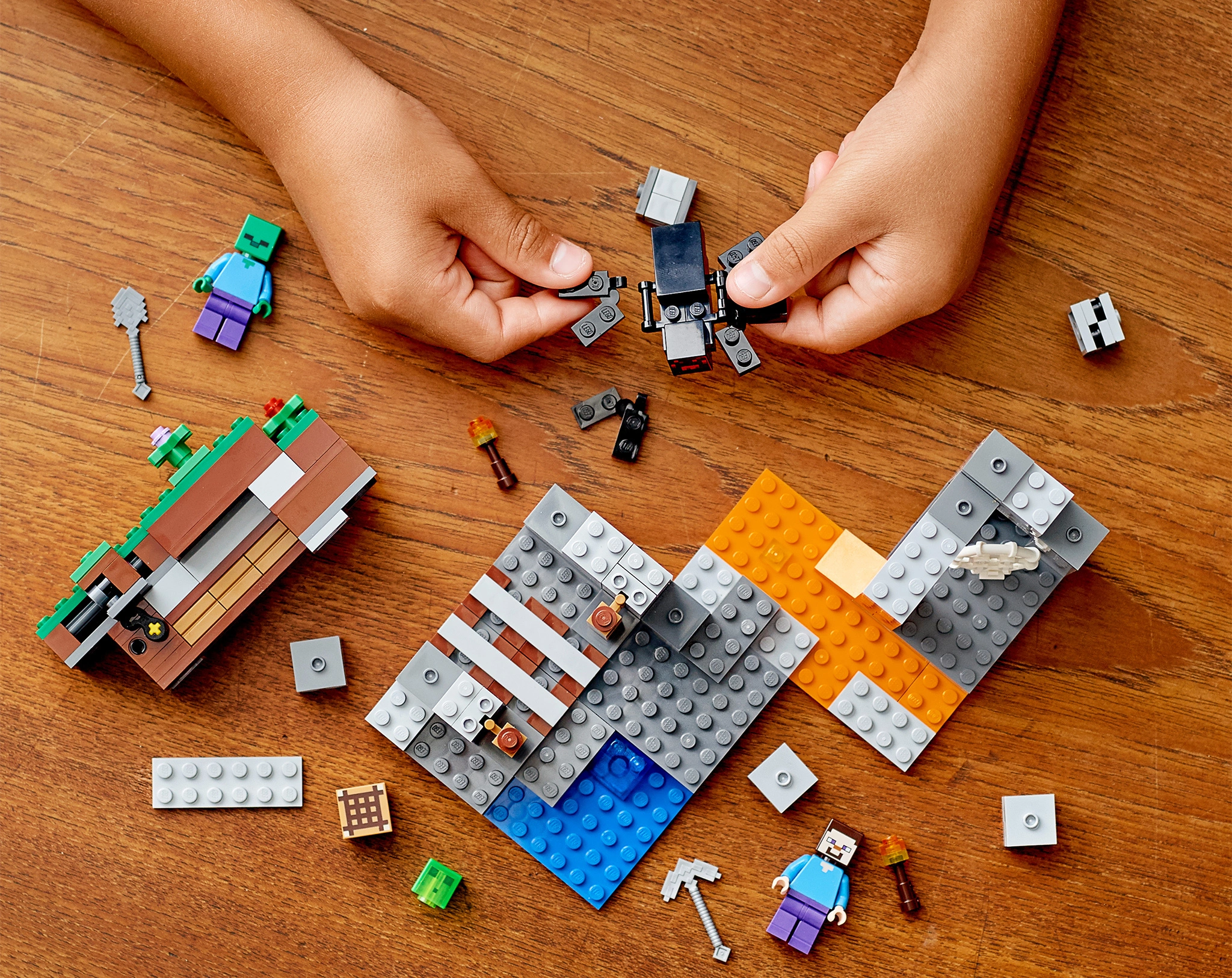 LEGO® Minecraft™ 21166 Die verlassene Mine