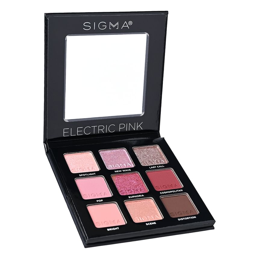 Sigma Beauty - Elektrisch roze oogschaduwpalet