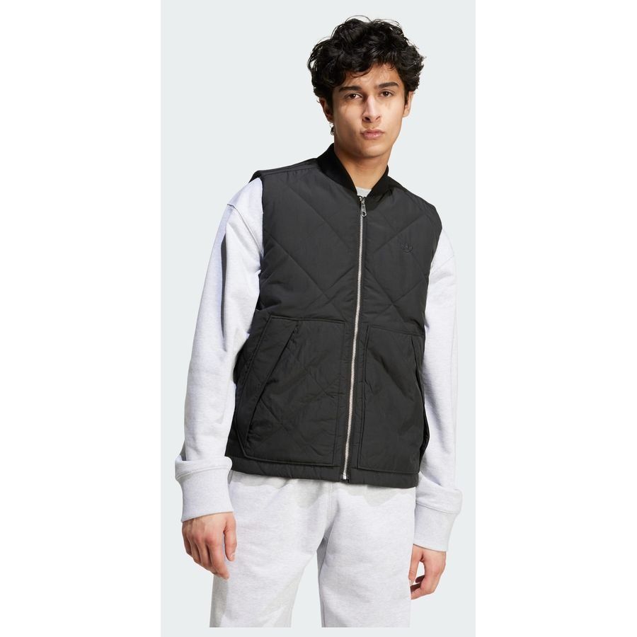 Adidas Original Veste sans manches matelassée nylon premium Essentials