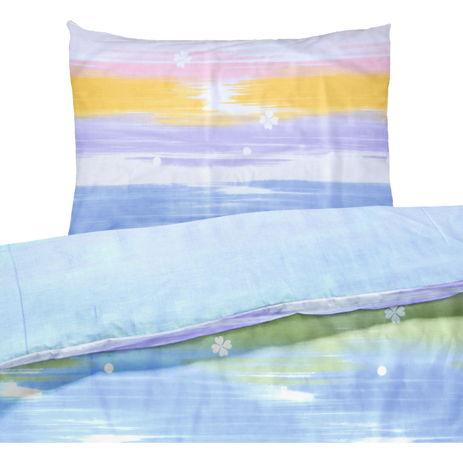 Bettwäsche Satin Regenbogen