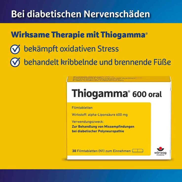 Thiogamma 600 oral Filmtabletten, 100 St