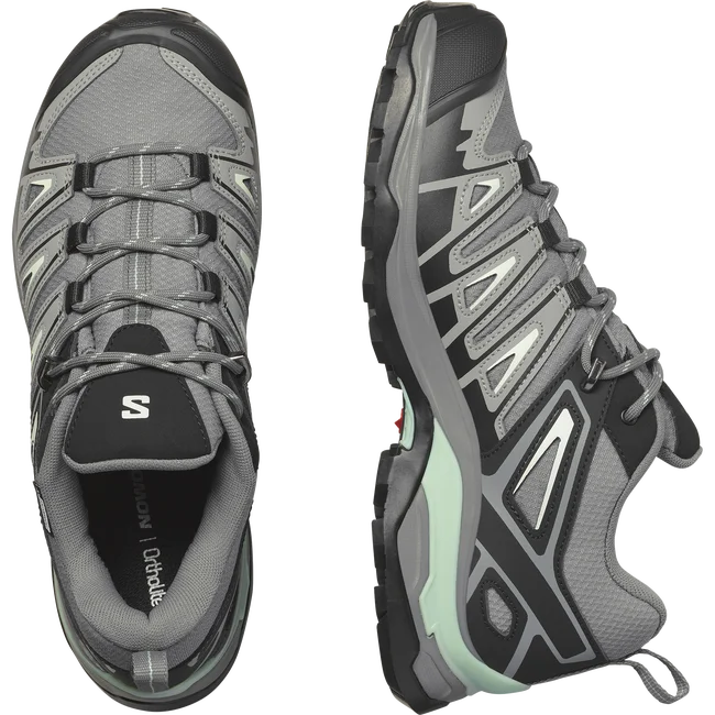 EXVANTAGE WATERPROOF  Hiking-Halbschuhe Damen QuietShade/Sharkskin/ClearlyAqua