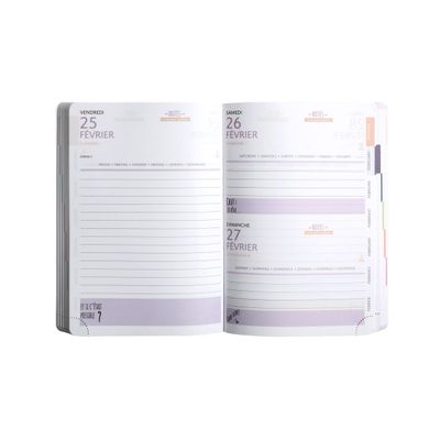 Agenda You - 1 jour par page - 12 x 17 cm - happy - Exacompta