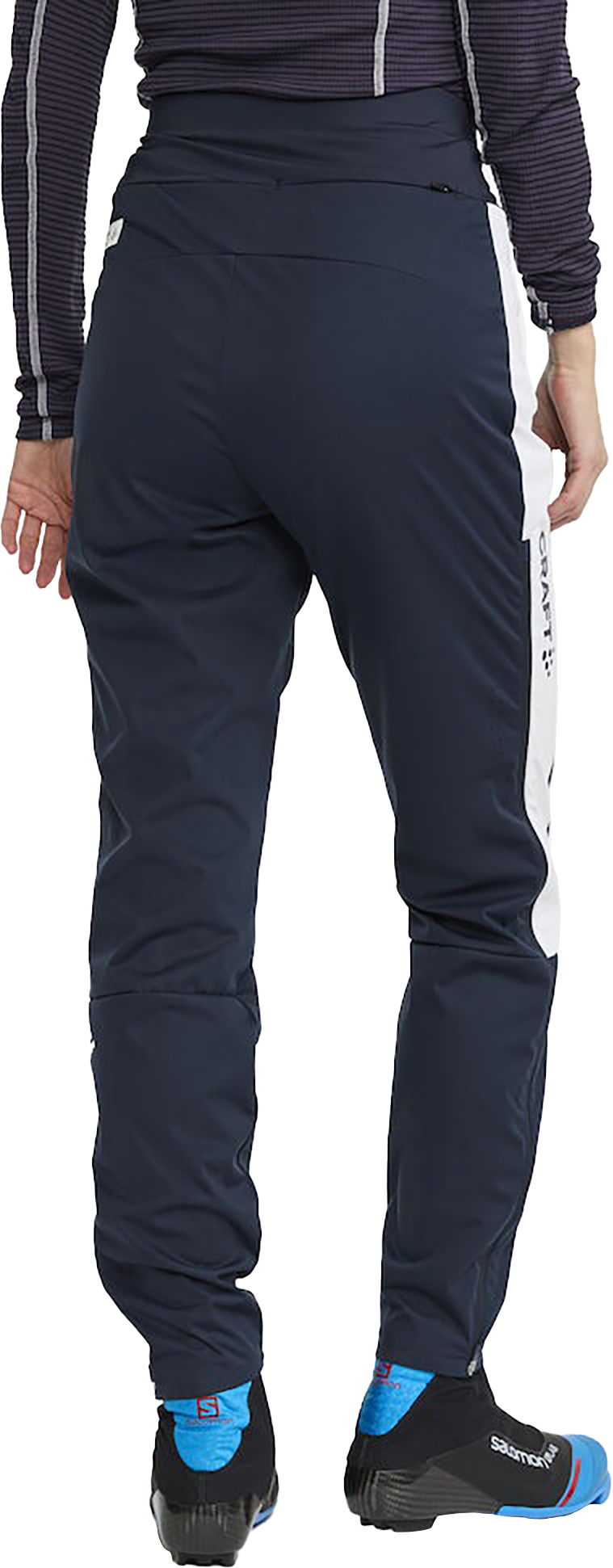 NOR Pro Nordic Race 3/4 Zip Pants Dame Blaze/White