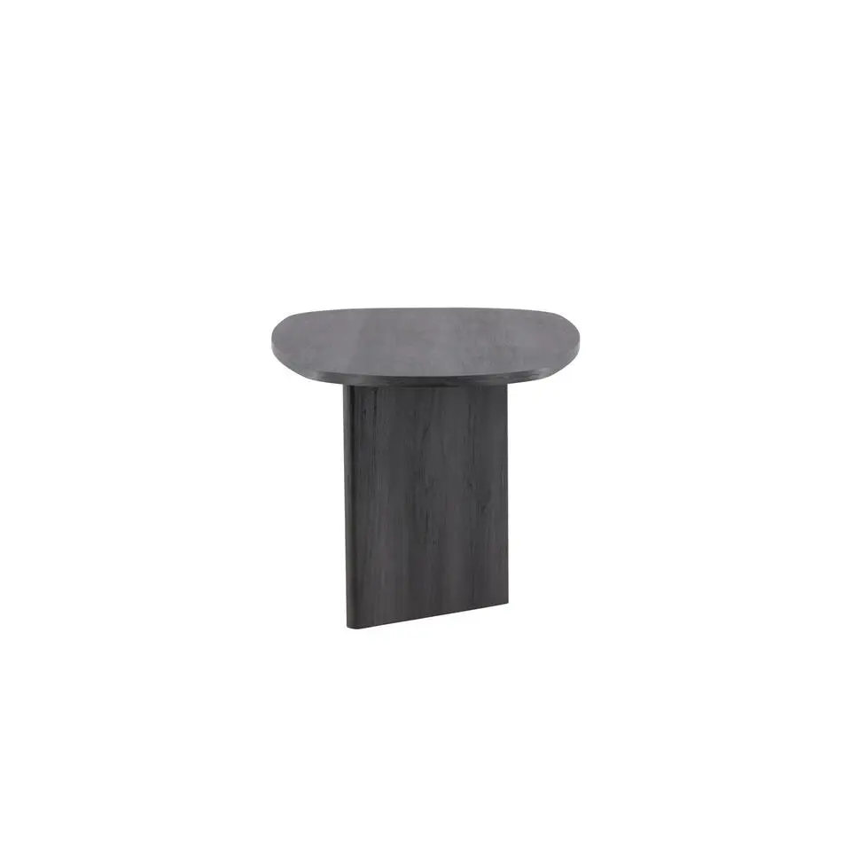 Eettafel Ovaal Zwart 220cm - Fineer - 6-8 Personen - Tafel Grönvik