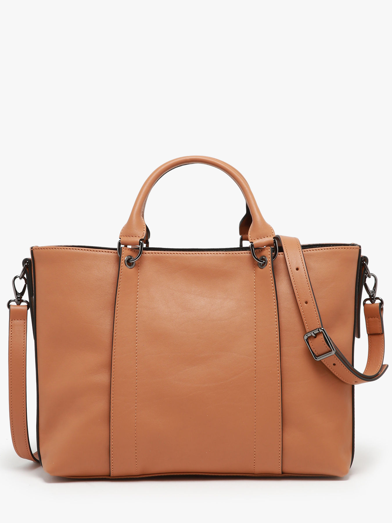Sac port main L Longchamp 3D cuir LONGCHAMP