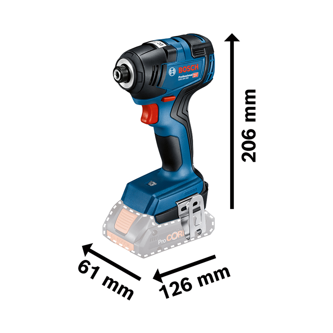 Bosch GDR 18V-200 (Solo L-BOXX) (0.601.9J2.106)