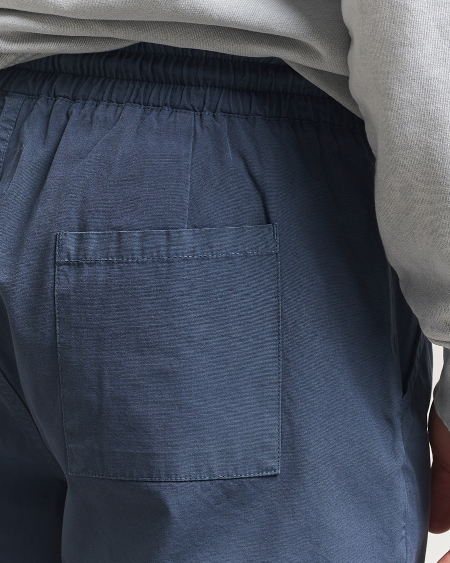 Colorful Standard Classic Organic Twill Drawstring Shorts Petrol Blue