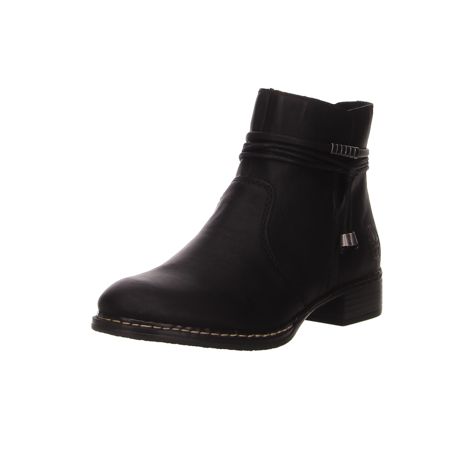 Rieker Stiefeletten schwarz schwarz