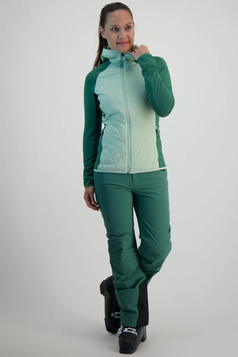 PEAK PERFORMANCE Down Hybrid Hood Damen Daunenjacke