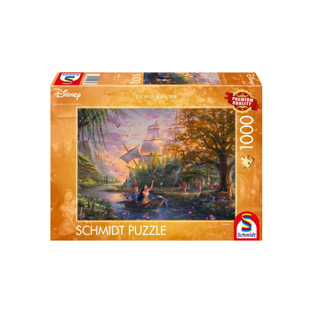 Puzzle -   Pocahontas - 1000 Pièces