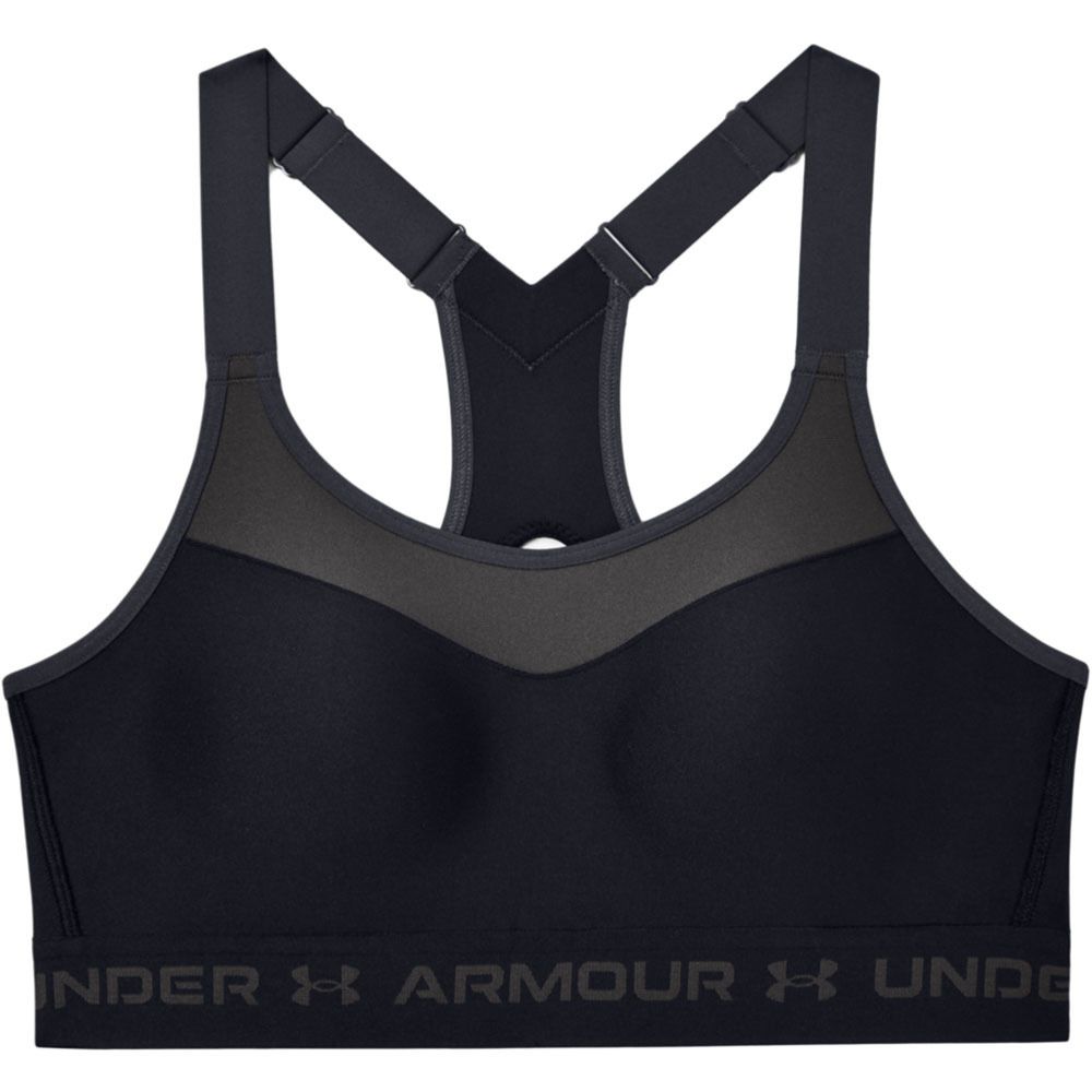 Under Armour CROSSBACK HIGH - Brassière Femme noir