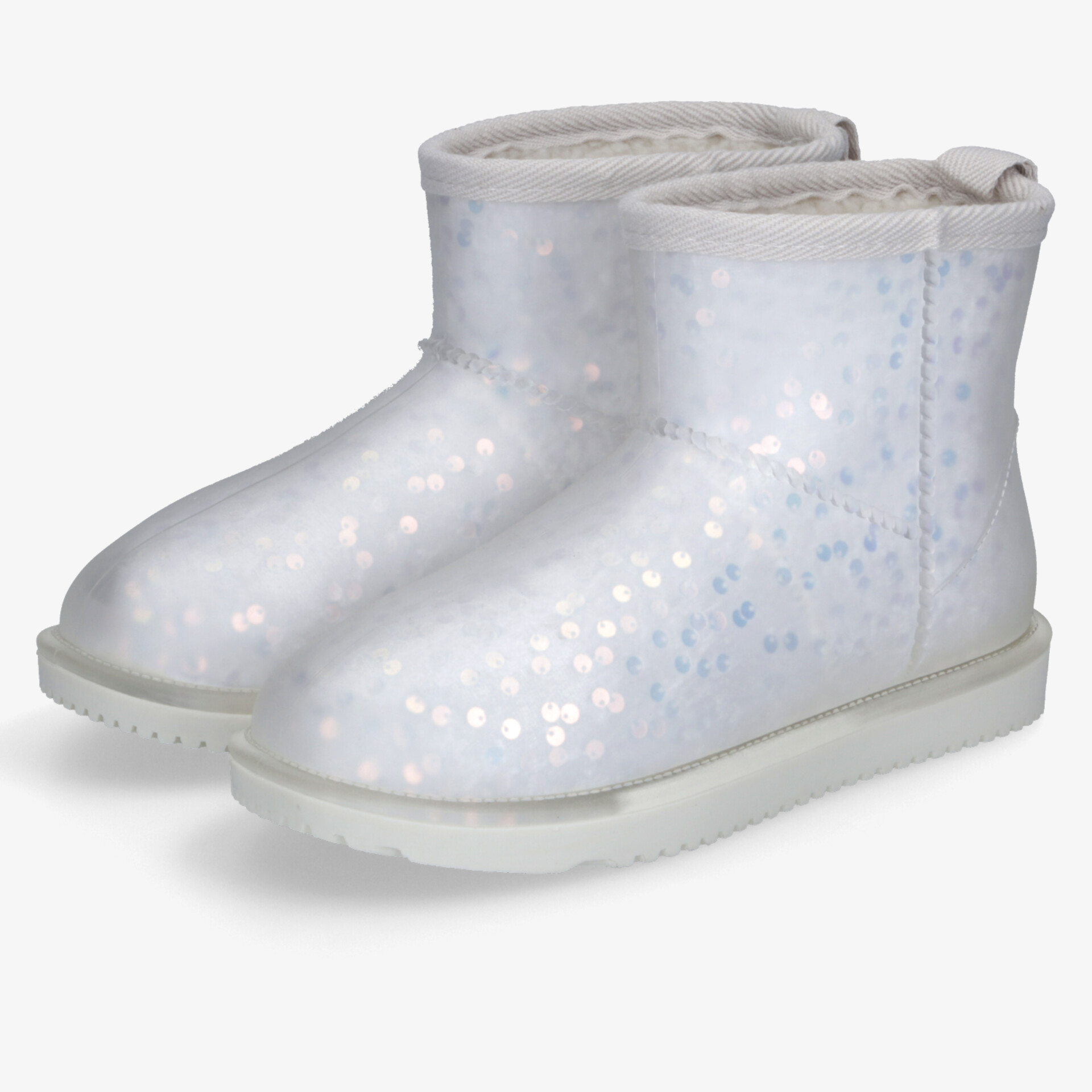 DooDogs Kinder Gummistiefel weiß
