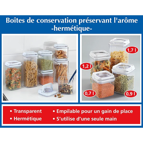 Boîte de conservation 900 ml Wenko by Maximex