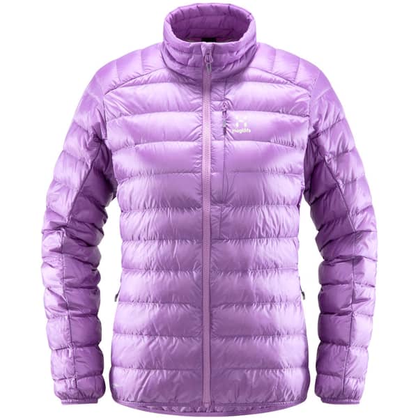 Doudoune randonnée HAGLÖFS ROC DOWN JACKET WOMEN PURPLE ICE
