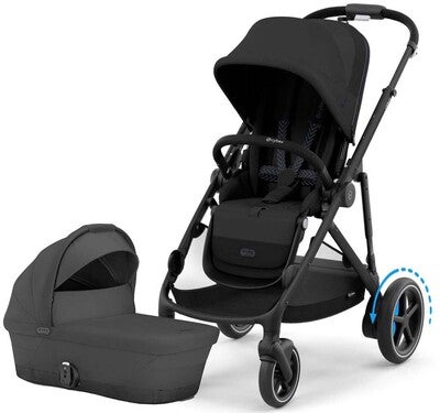 Cybex e-Gazelle S Duovogn, Moon Black/Black
