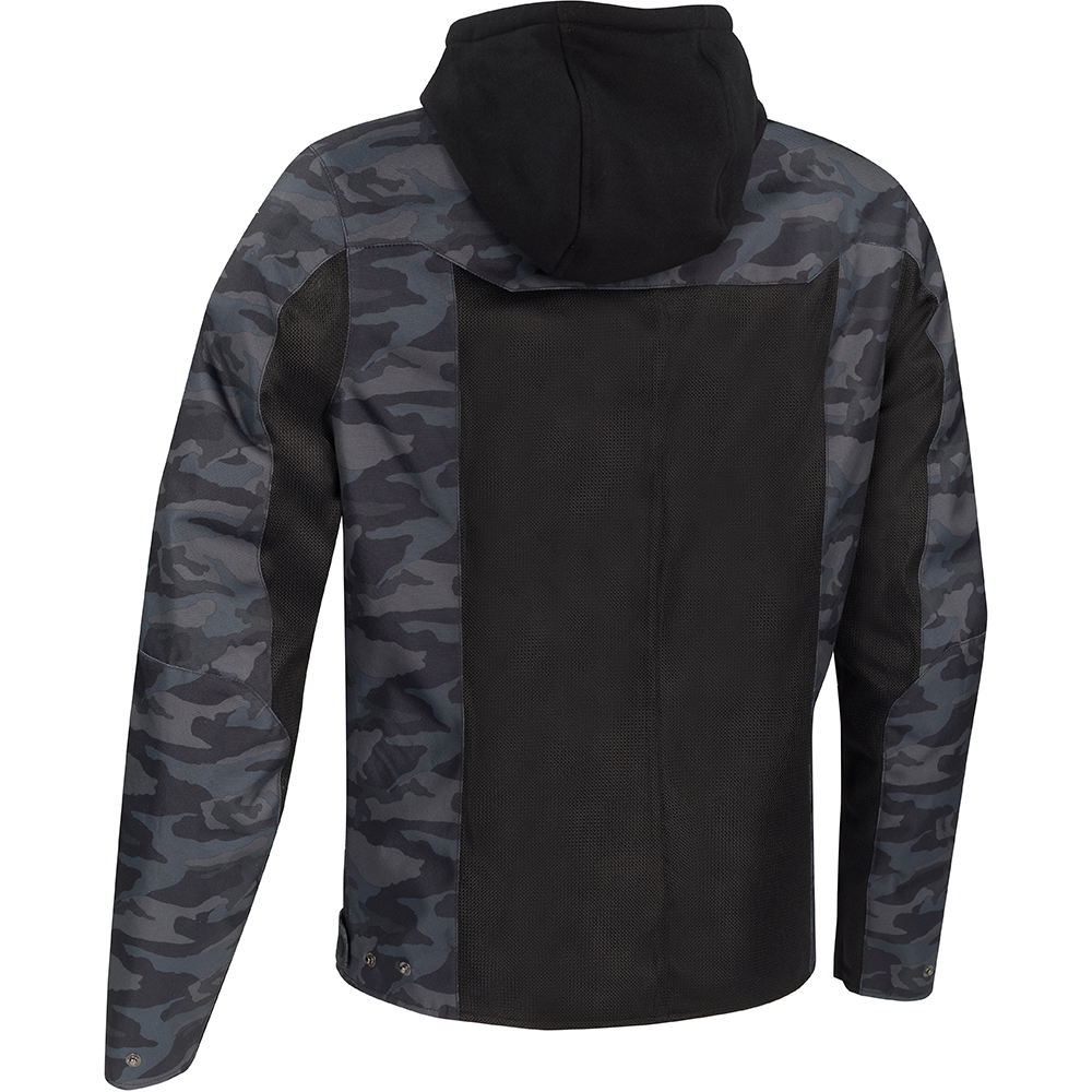 Bering - Blouson Spirit Noir / Camouflage Gris