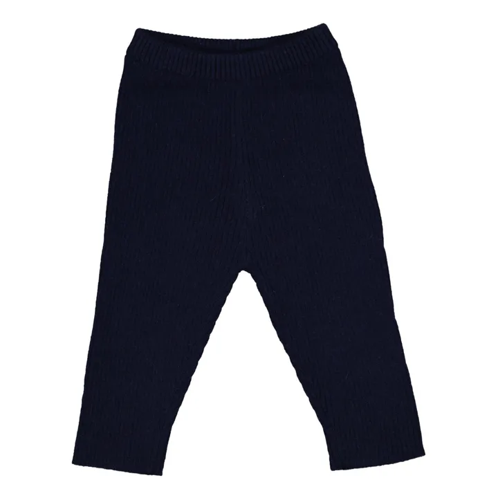 Les lutins Legging Cachemire Ulysse  | Bleu marine