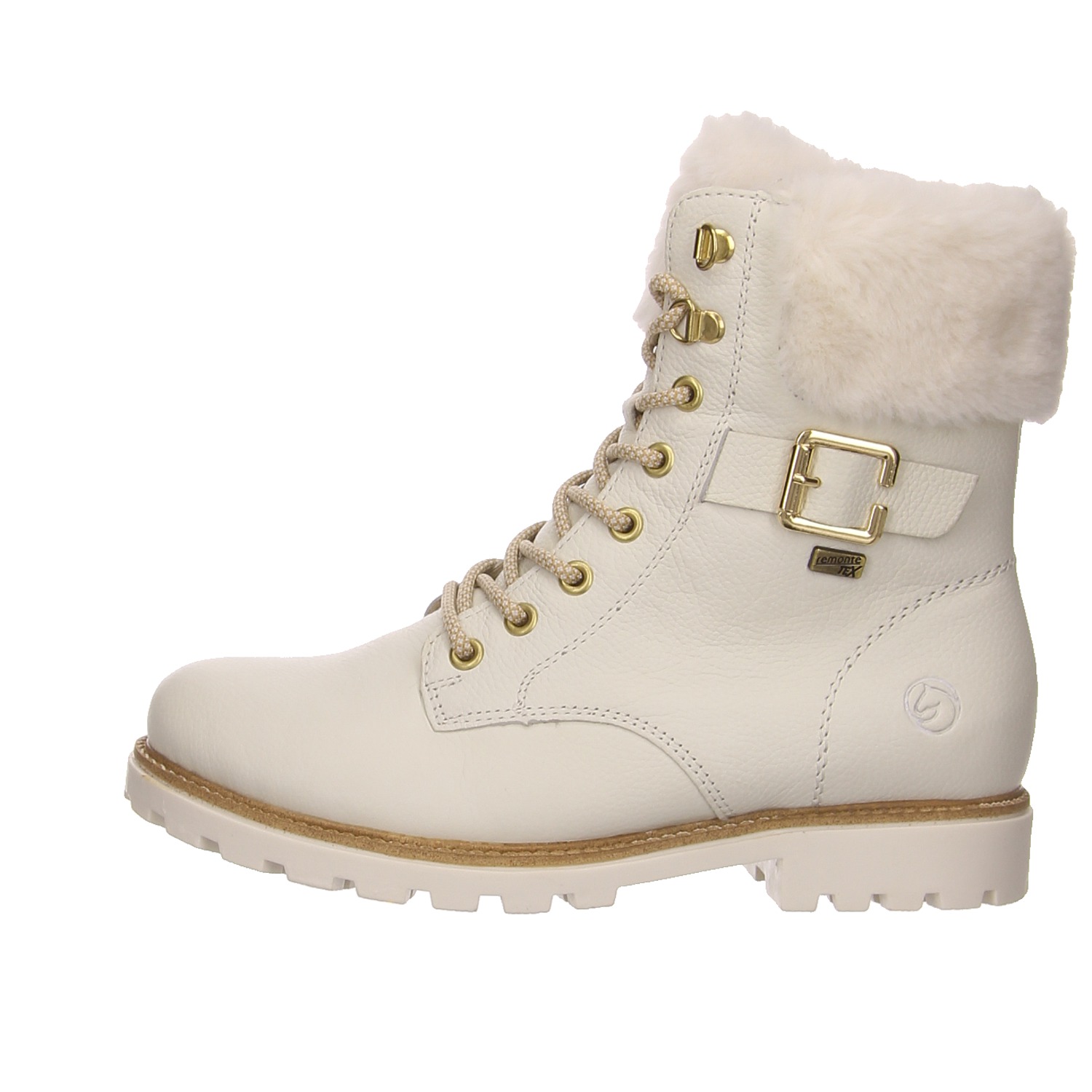 Remonte Schnürboots weiß weiss/weiss kombi