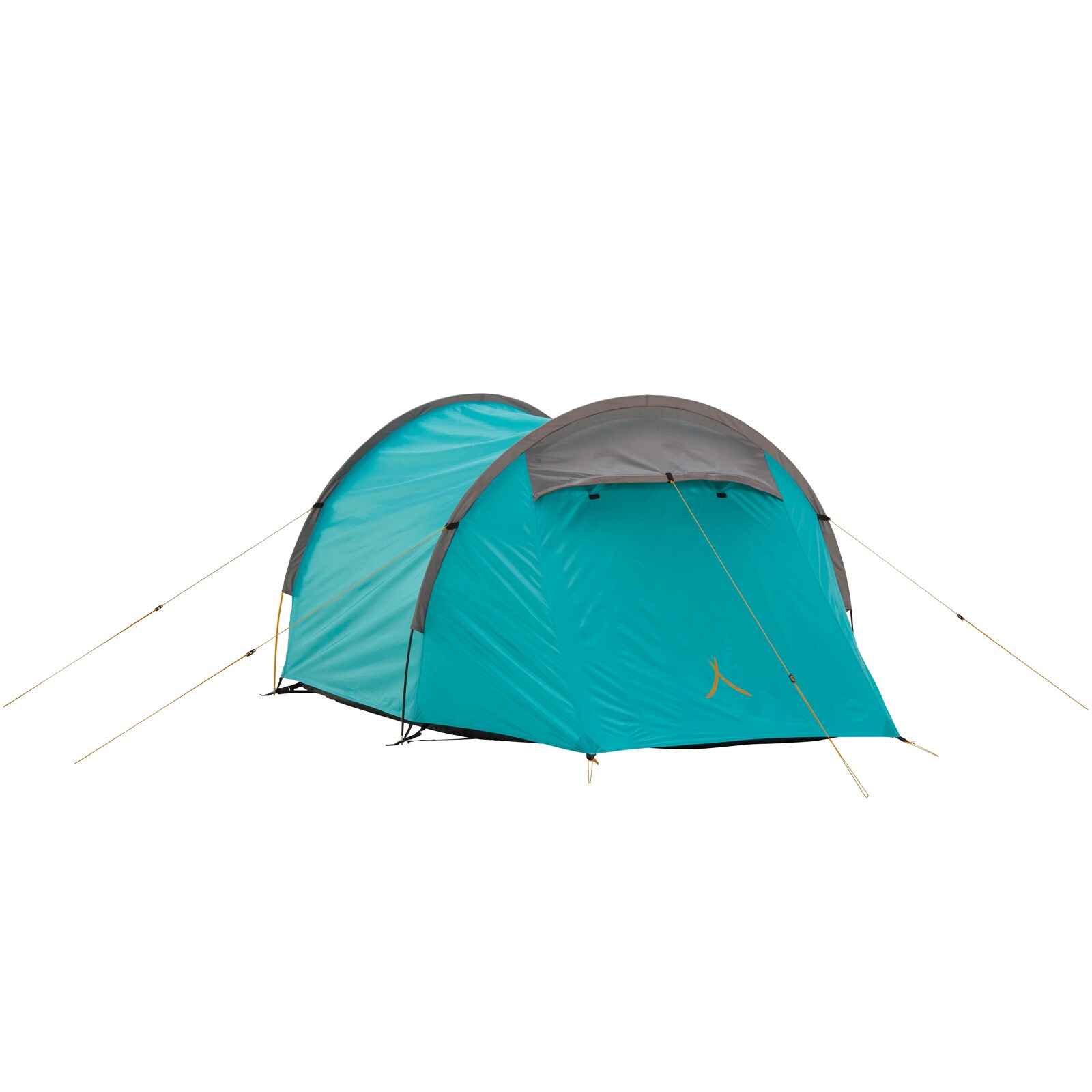 GRAND CANYON Tunelzelt Robson 2 Personen Zelt Familien Camping Leicht Vorraum Farbe: Blue Grass