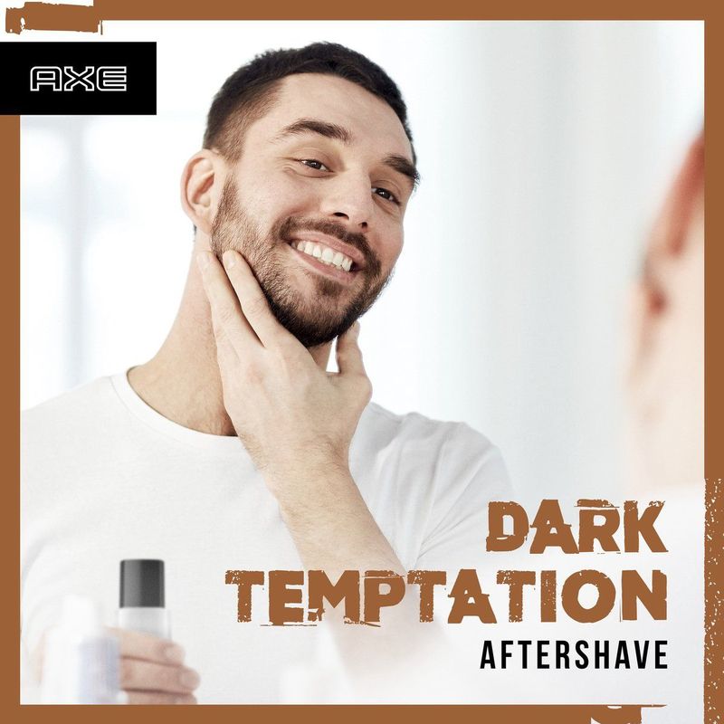 Axe Dark Temptation Aftershave - 6 x 100 ml - Voordeelverpakking