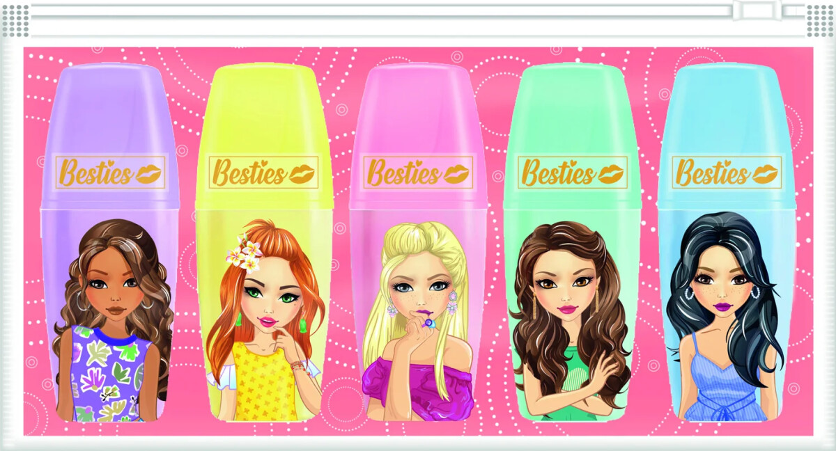 Besties Mini Markers 5 Stk