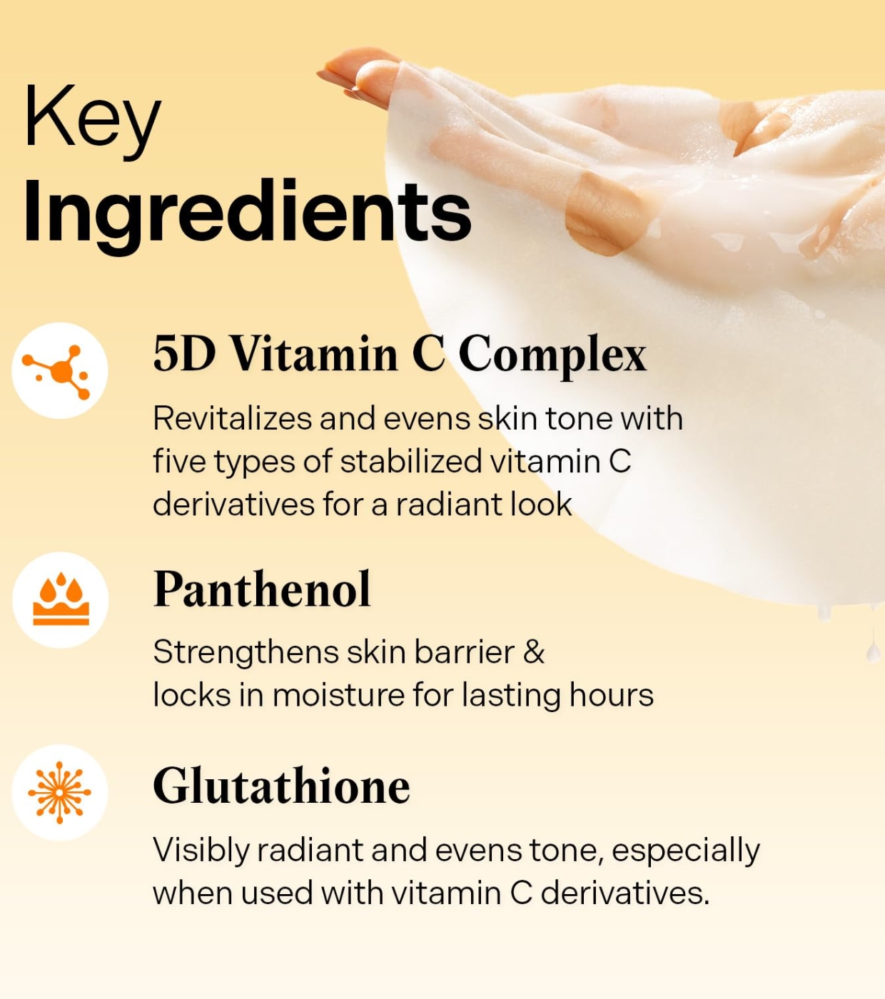 Torriden - *Cellmazing* - Máscara Facial Iluminadora Vitamin C