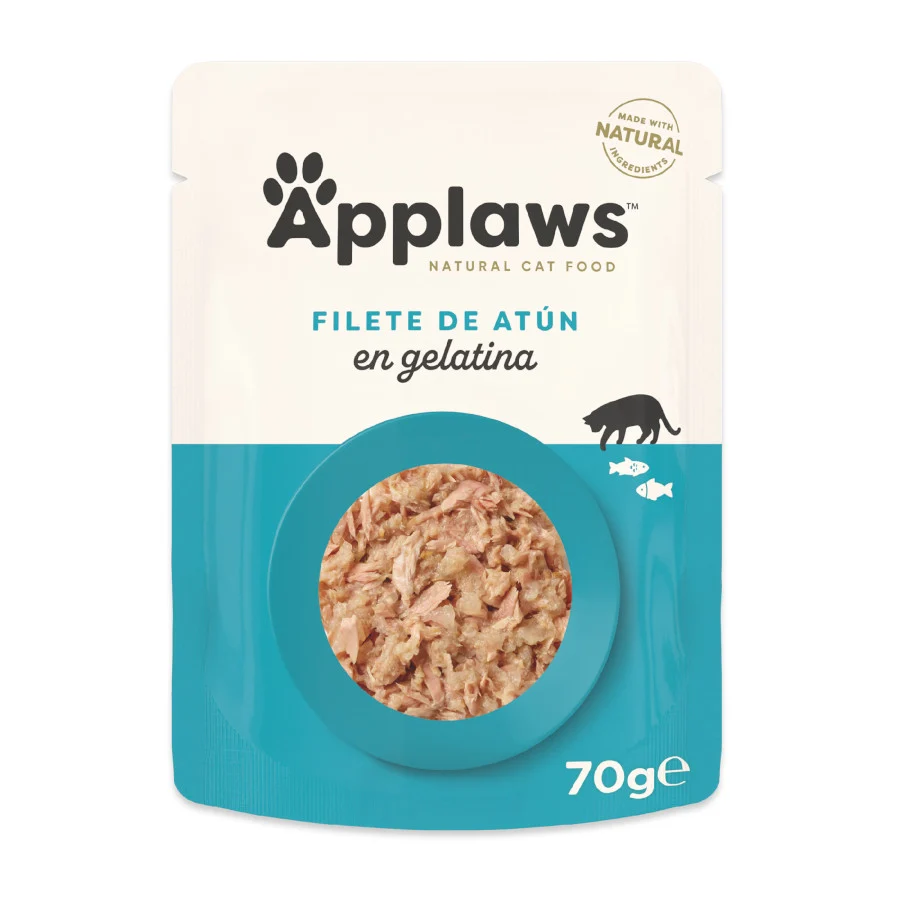 70 g Applaws Atún en gelatina sobre para gatos