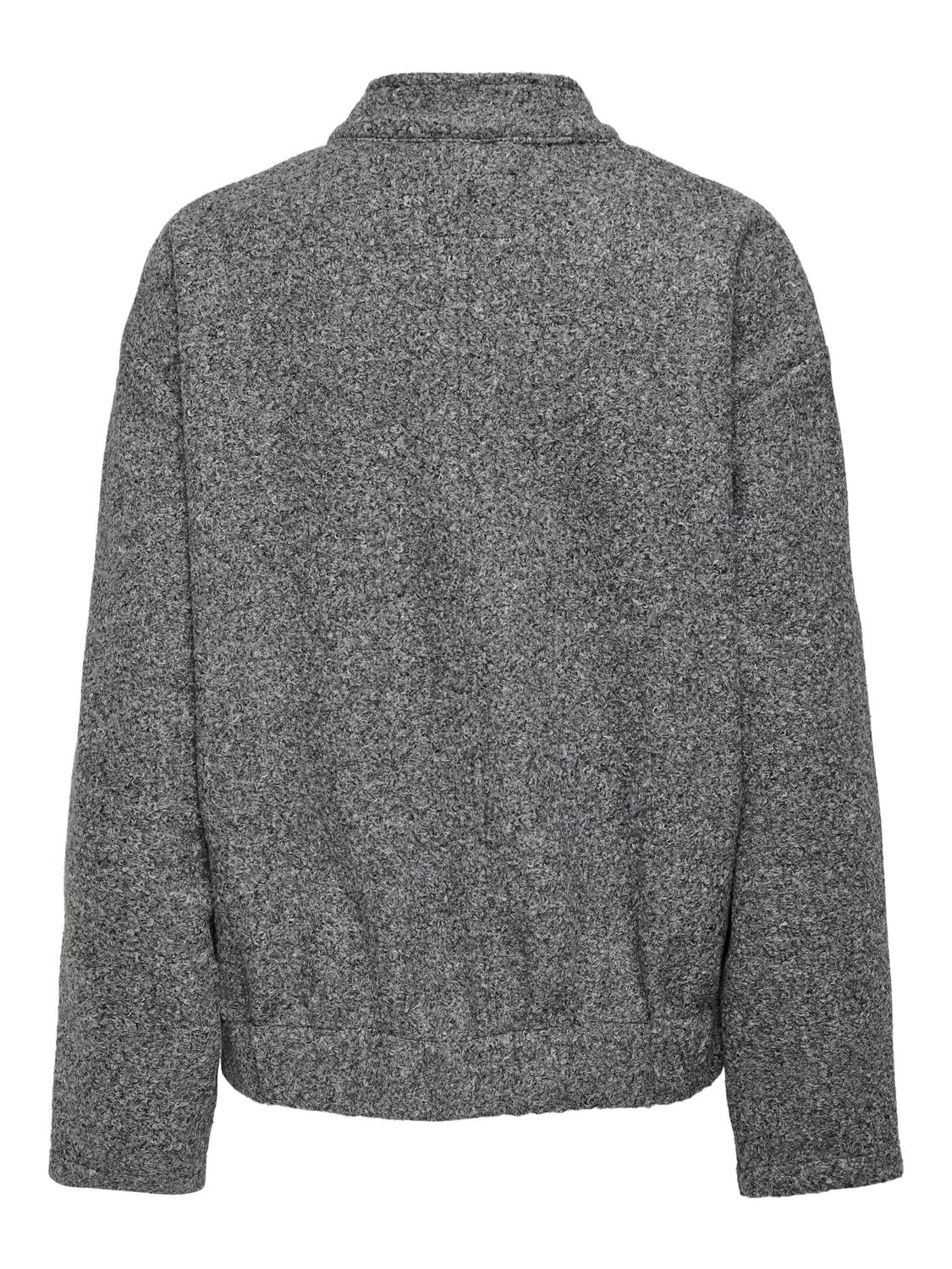 ONLGA Blousonjacke Dark Grey Melange