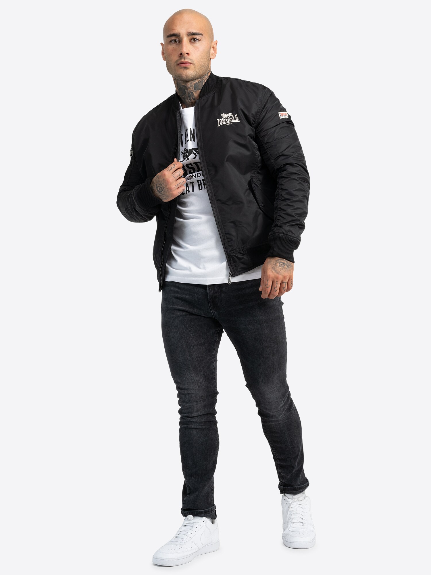 Lonsdale Herren Jacke schmale Passform TERN HILL