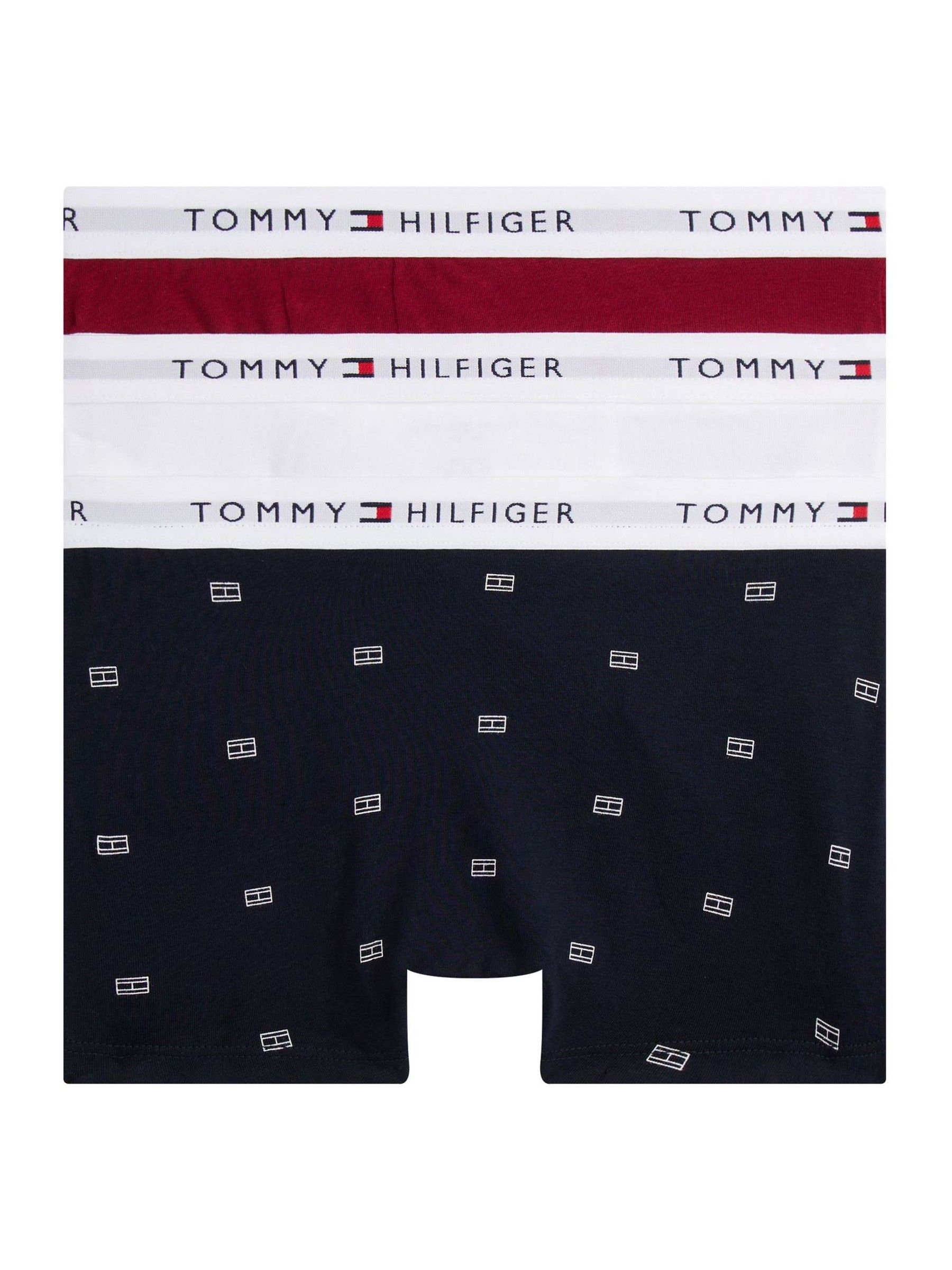 Tommy Hilfiger 3-Pack Signature Logo Print Trunks